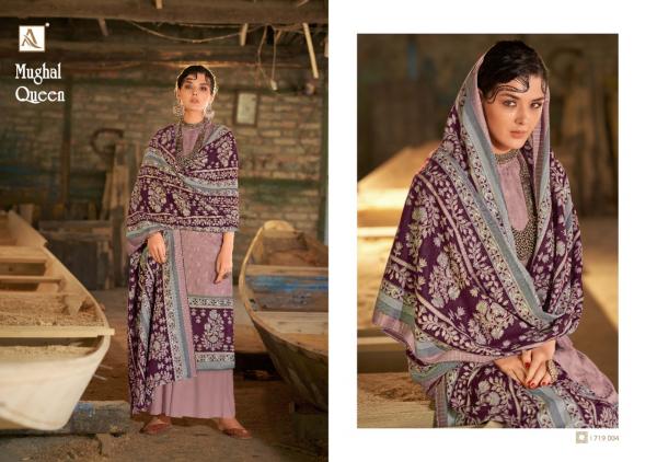 Alok Mughal Queen 4 Beautiful Pashmina Digital Printed Salwar 